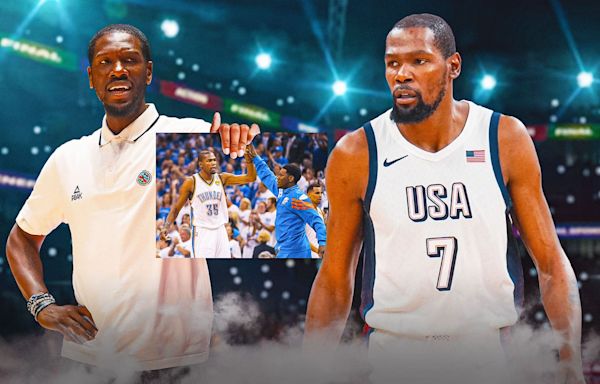 Kevin Durant fires NSFW shot at South Sudan coach during Team USA win