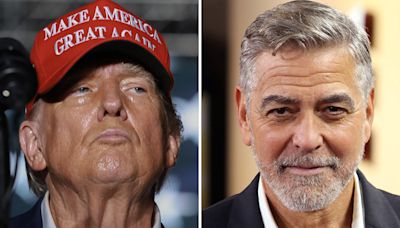 Donald Trump Fires Back at George Clooney Over Biden Op-Ed: He ‘Should Get Out of Politics and Go Back to TV...