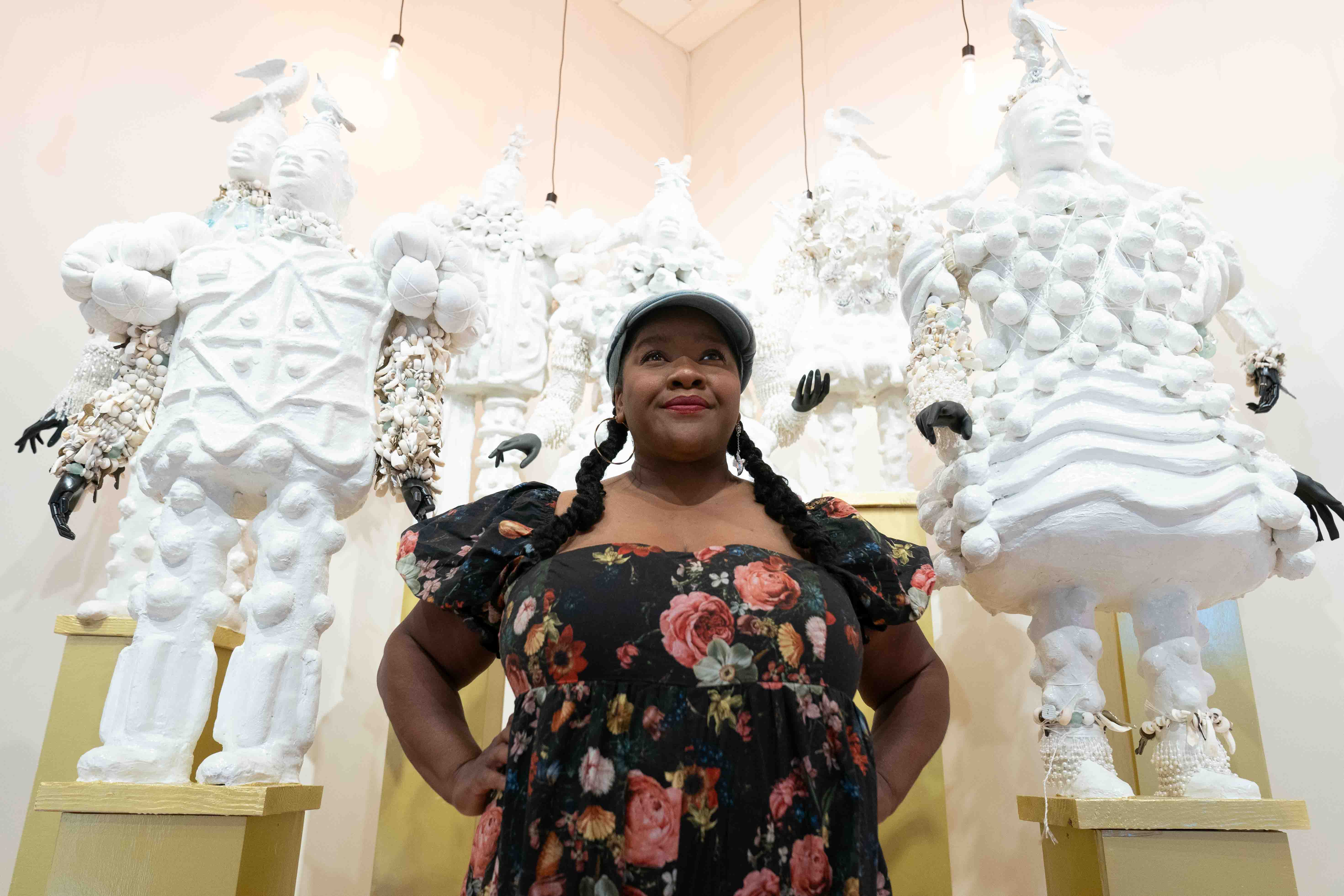 How artist vanessa german worked with Topekans for Brown v. Board exhibit 'CRAVING LIGHT'