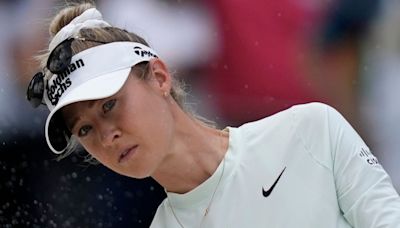 Nelly Korda misses cut at Women's PGA Championship after second-round 81