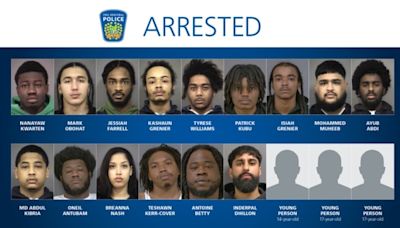 18 arrested in string of home invasions, robberies, and carjackings in Peel Region: police