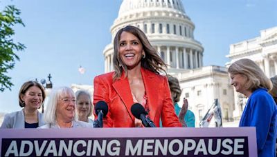 Halle Berry screams 'I'm in menopause!' at US Capitol rally