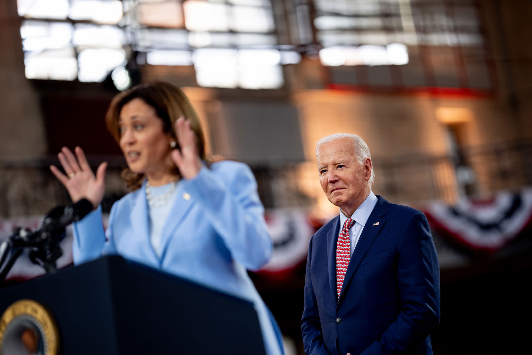 Joe Biden demonstrates the meaning of unity: The president drops out so Kamala Harris can step up