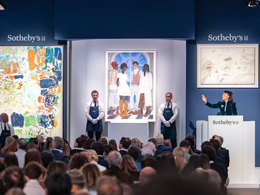 Cuadros de Bacon, Fontana y Mitchell destacan en una subasta contemporánea de Sotheby's