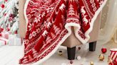 This Cozy Sherpa Throw Blanket Is the Perfect Holiday Gift