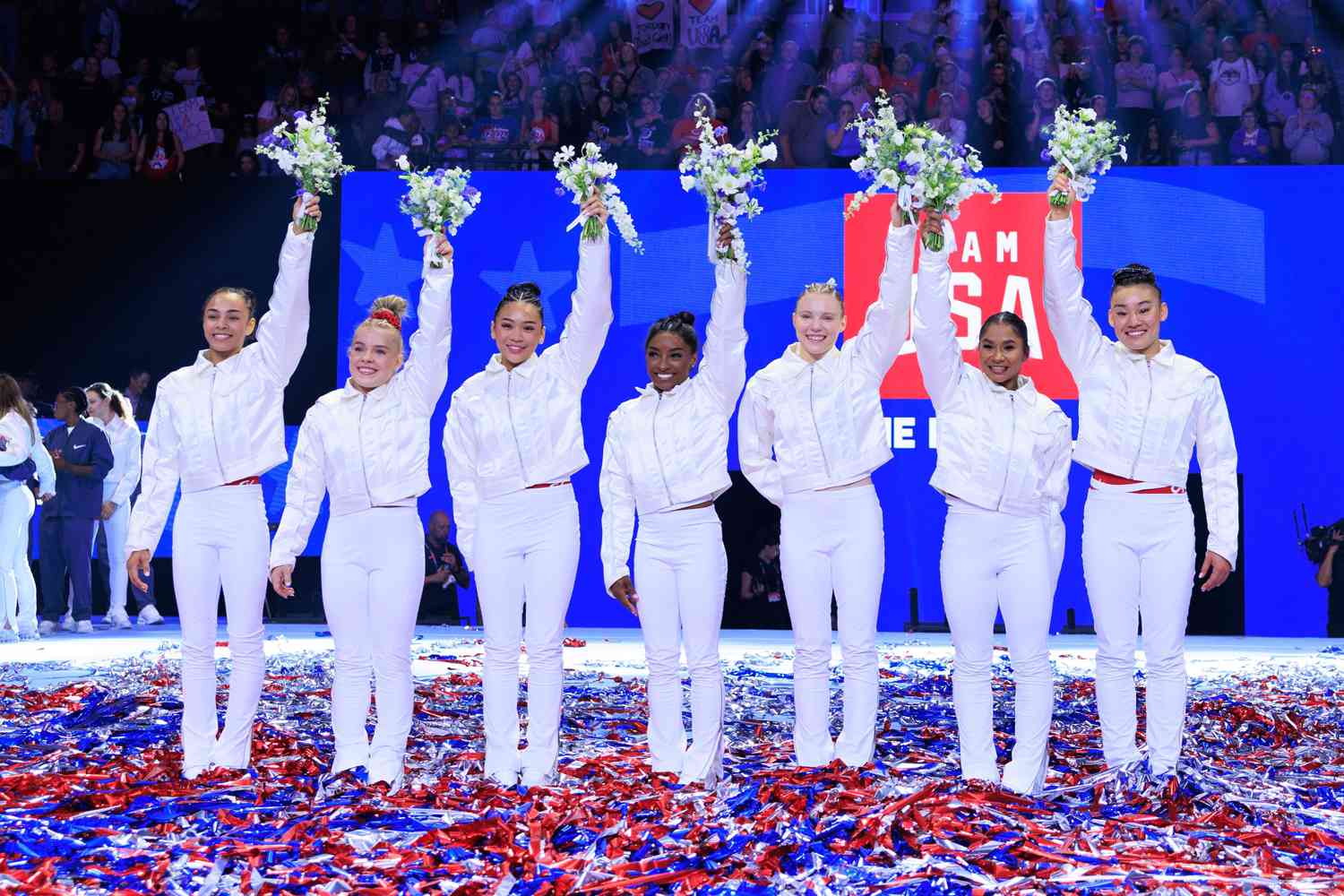 No, the 2024 U.S. Olympic Women's Gymnastics Team Doesn't Have a Group Name Yet — and They Want Your Help