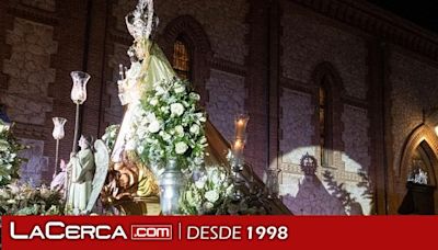 Guadalajara se volcó con su patrona, la Virgen de la Antigua, portada a hombros en la procesión por las calles del centro