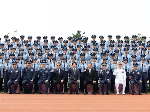 首主持三軍士官新生開學典禮 賴清德3點期勉籲保家衛國