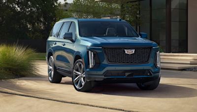 Cadillac revealed a swanky new Escalade with tech previously only found in EVs