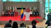 Gabon coup leader sworn in as interim president in scene of jubilation