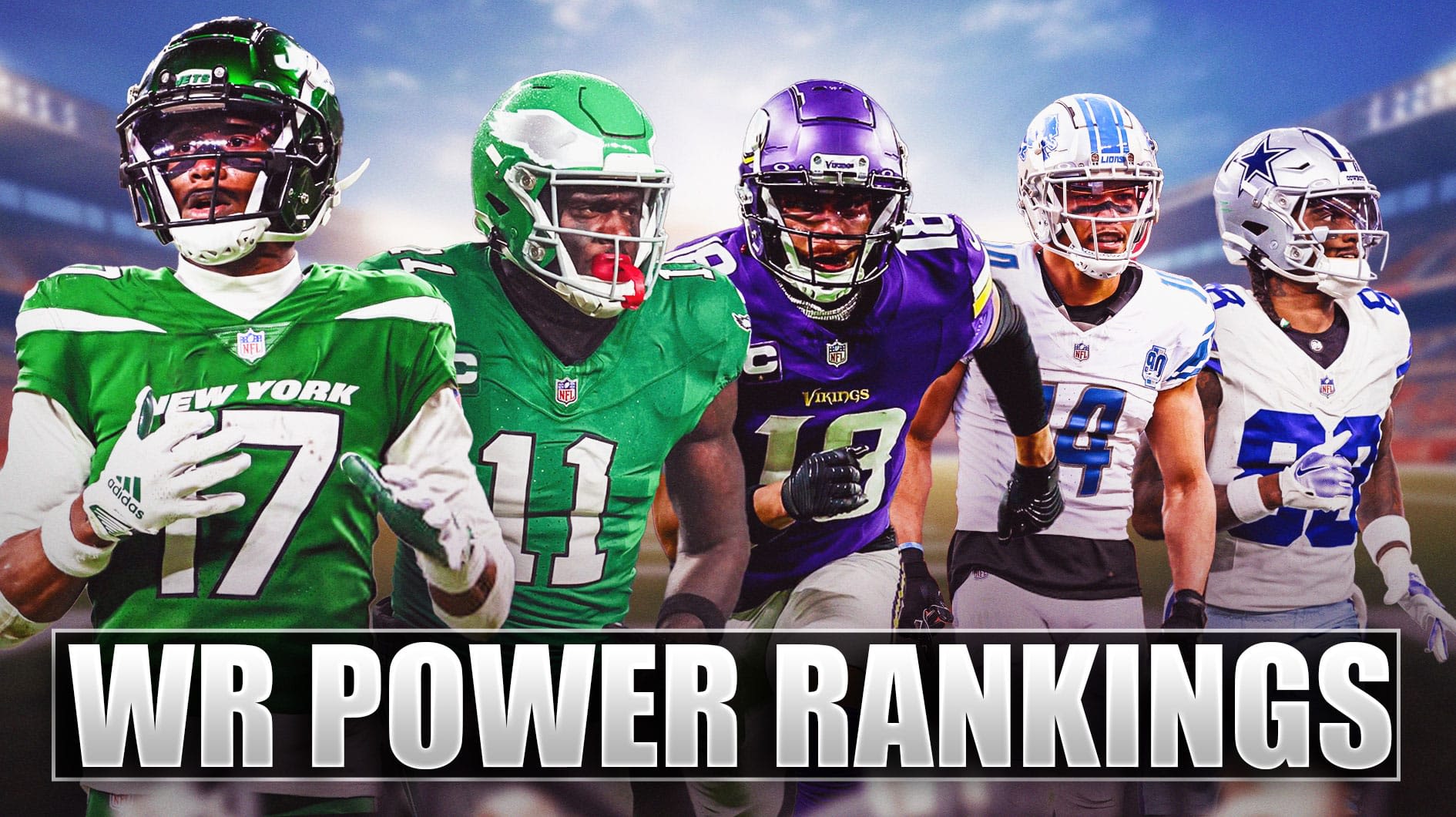 2024 NFL WR Power Rankings - Justin Jefferson's revenge tour