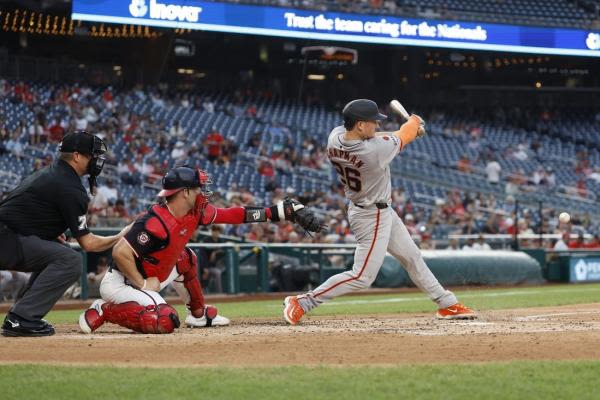 Giants' home runs help Blake Snell down Nationals