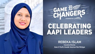 Rebeka Islam named Asian American Pacific Islander Heritage Month Game Changers honoree | Detroit Red Wings