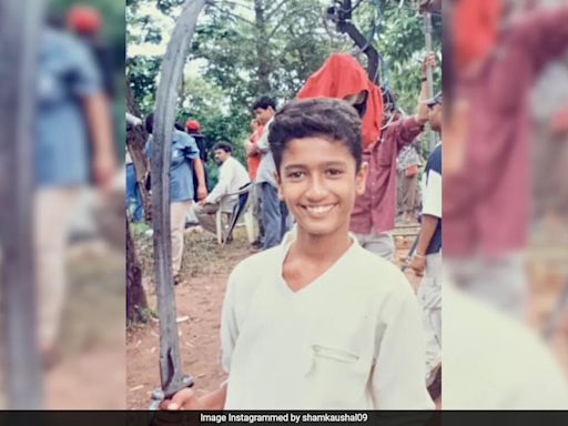 Birthday Boy Vicky Kaushal In A Throwback From Asoka Sets. Circa 2001