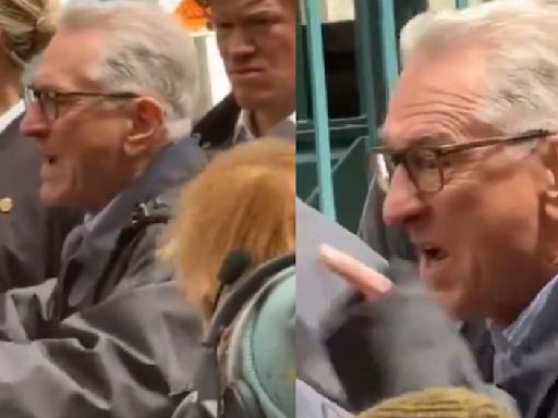 Video de Robert De Niro gritoneando a manifestantes es falso, su publicista aclara lo qué pasó