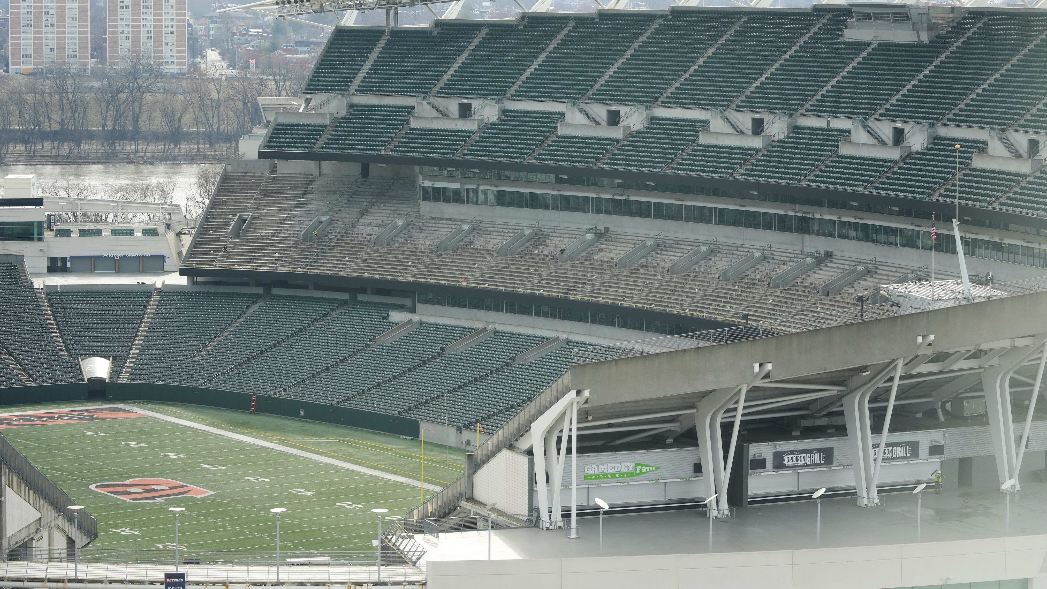 Cincinnati Bengals Sticking With Primary Logo on New Turf Field After Mulling Change