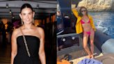 Demi Moore shows off her svelte physique in a hot pink string bikini while on a yacht: ‘Soaking up summer’