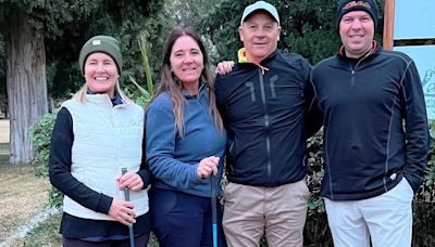 Golf Club Andino: Pauline Ingouville-Pilar Puldain y Fabián Díaz-Lucas Murad, las parejas que brillaron y tocaron el cielo con las manos | + Deportes