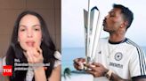 Natasa Stankovic drops new VIDEO, fans comment, 'Didi Jijaji wapas aa rahe hai', as Hardik Pandya returns to Mumbai with the World Cup Trophy - WATCH | Hindi...