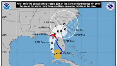 Tropical Storm Debby timeline: When could it become hurricane, make landfall?