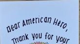 NJ students send Thanksgiving cards to troops