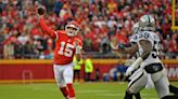 Chiefs QB Patrick Mahomes gets up to play the Raiders like no other opponent