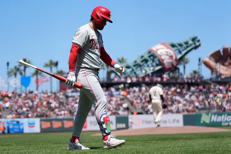 The Phillies suffer a rare second straight loss as Taijuan Walker coughs up a lead against the Giants