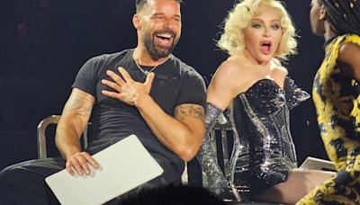 Ricky Martin aparece junto a Madonna en su concierto