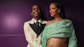 Rihanna and A$AP Rocky Were Photographed Showing a Lot of PDA Backstage at the Oscars