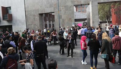 FOTOS: Por segundo día consecutivo hay paro de labores en juzgados de CDMX