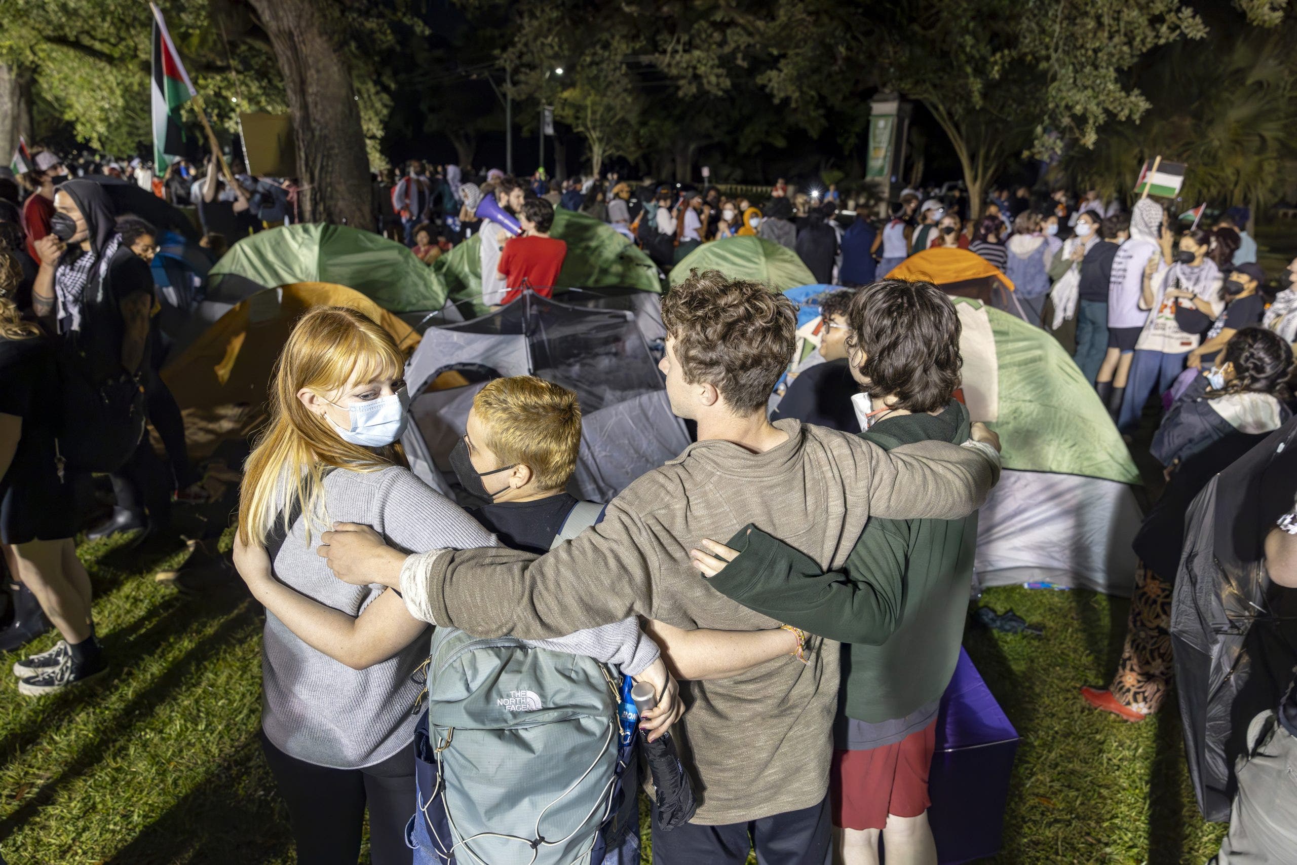 Louisiana police clear out anti-Israel encampment at Tulane University, arrest 14 protesters