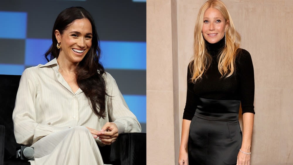 Meghan Markle in Giuliva Heritage Look, Gwyneth Paltrow in G. Label by Goop and More Stars Who’ve Mastered...