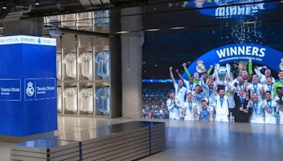 Inauguración en el Santiago Bernabéu