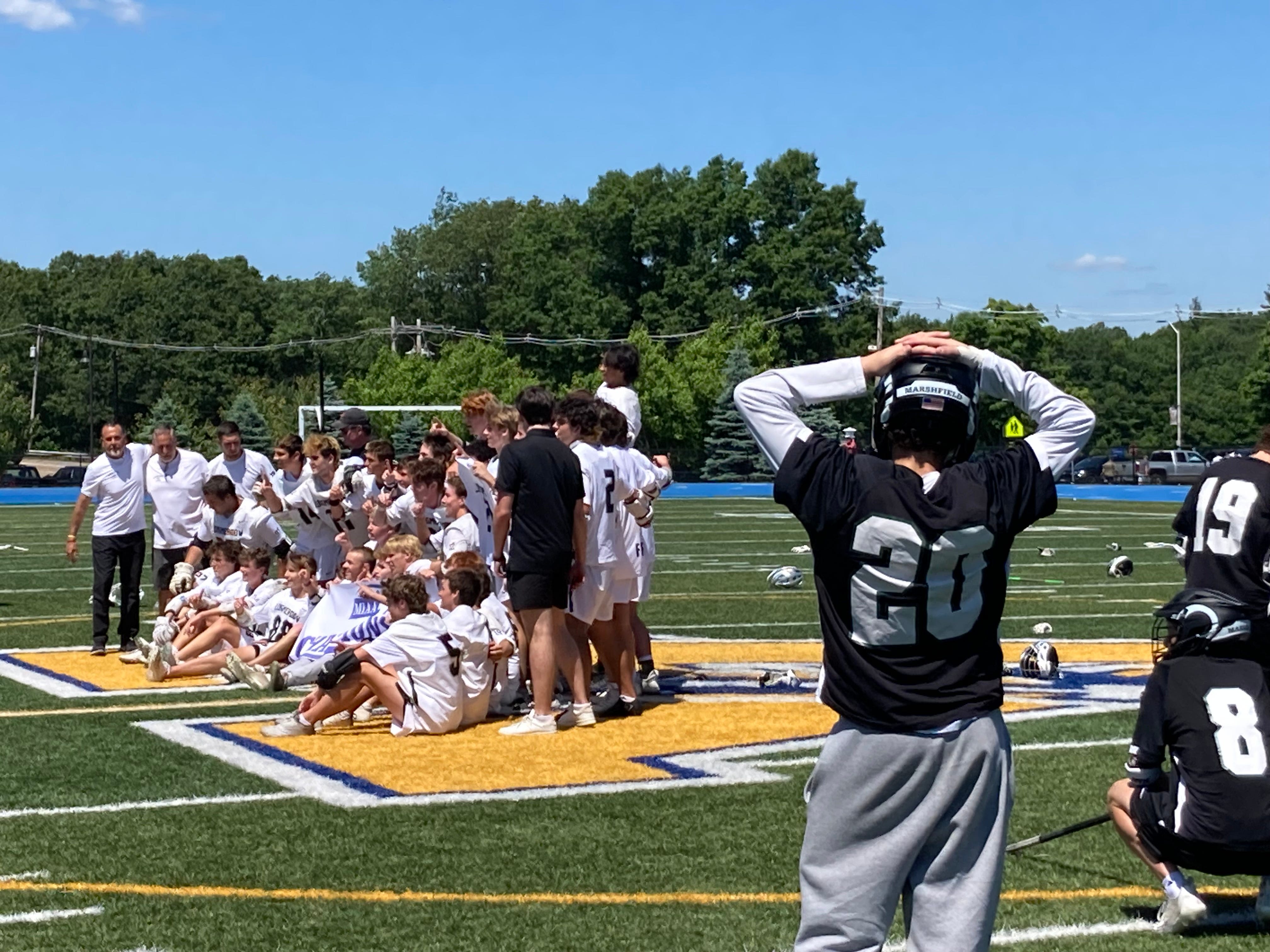 Heartbreaker: Marshfield boys lacrosse falls to Longmeadow in triple-OT in Div. 2 final