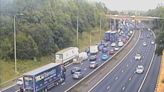 Drivers endure miles of congestion on M62 after multi-vehicle collision