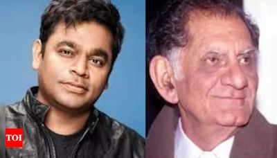 Subhash Ghai reveals AR Rahman and Anand Bakshi could not communicate while working on 'Taal': 'Anand Ji didn’t know English, and Rahman didn’t know Hindi' - Times of India