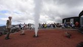 Heridos una mujer y un niño por quemaduras en el Parque Nacional de Timanfaya