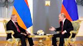 Armenia's prime minister talks with Putin in Moscow while allies' ties are under strain