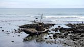 Shipwrecked ‘ghost boat’ looms on SLO County coast. Where did it come from?