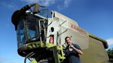 Somerset Olympic hero Ed Ling returned home to harvest farm in 2016