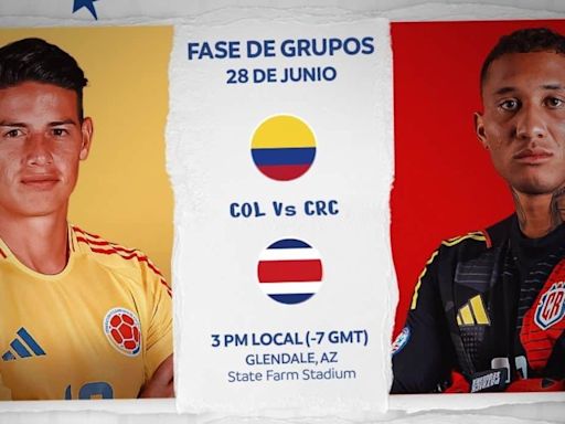 Colombia vs Costa Rica: la millonaria diferencia entre los jugadores con mayor potencial de mercado