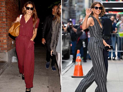 Katie Holmes, Jennifer Garner, and Halle Berry Are Wearing Jumpsuits for Fall, and You Can, Too, from $20