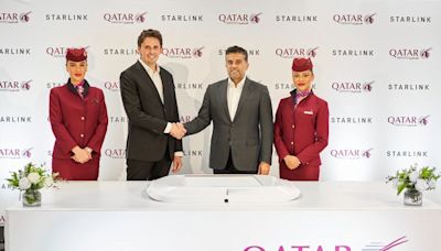 Qatar Airways becomes first MENA airline to roll out Starlink Wi-Fi