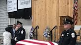 Slain officer's funeral held at the Augusta Expo in Fishersville