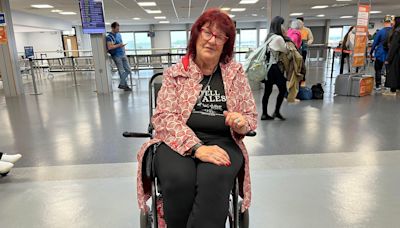 Wheelchair user 'left behind on airport tarmac'