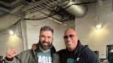 WWE Legend Dwayne ‘The Rock’ Johnson Returns to Wrestlemania, Impressing Fans Like Jason Kelce