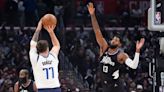 Luka Doncic and Kyrie Irving lead Mavs over Clippers 96-93 to tie series as Kawhi Leonard returns