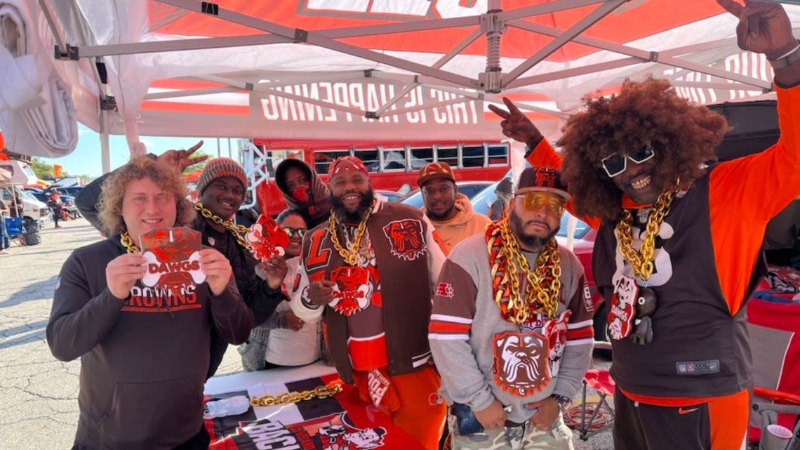 PHOTOS GALLERY: Cleveland Browns fans tailgate in Muni Lot ahead of season opening game against Dallas Cowboys