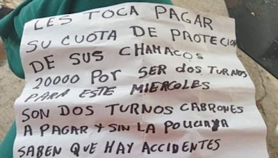 Amenazan primaria en Coatzacoalcos, les exigen cobro de piso
