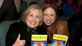 Hillary and Chelsea Clinton took in a Broadway show — and then someone pooped near them, per report